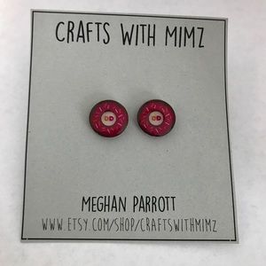 Dunkin' Donuts earrings